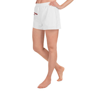 Women's Athletic Shorts (White)