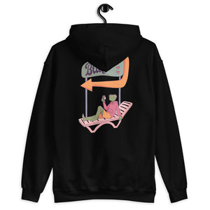 Open image in slideshow, Billboard Blufe Hoodie
