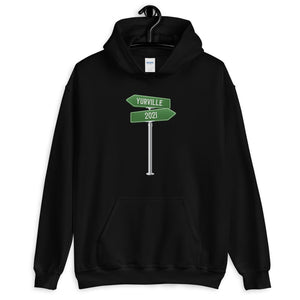 Open image in slideshow, Yurville 2021 Crossroads Hoodie (VARIOUS COLORS)
